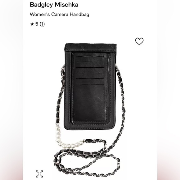 Badgley Mischka Camera Crossbody Bag - Picture 10 of 11